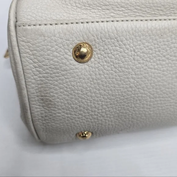 Prada White Leather Women's Bag - Picture 3 of 16